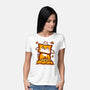 Cat In Fall Season-Womens-Basic-Tee-bloomgrace28