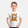 Cat In Fall Season-Youth-Basic-Tee-bloomgrace28