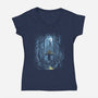 Scarecrow-Womens-V-Neck-Tee-zascanauta