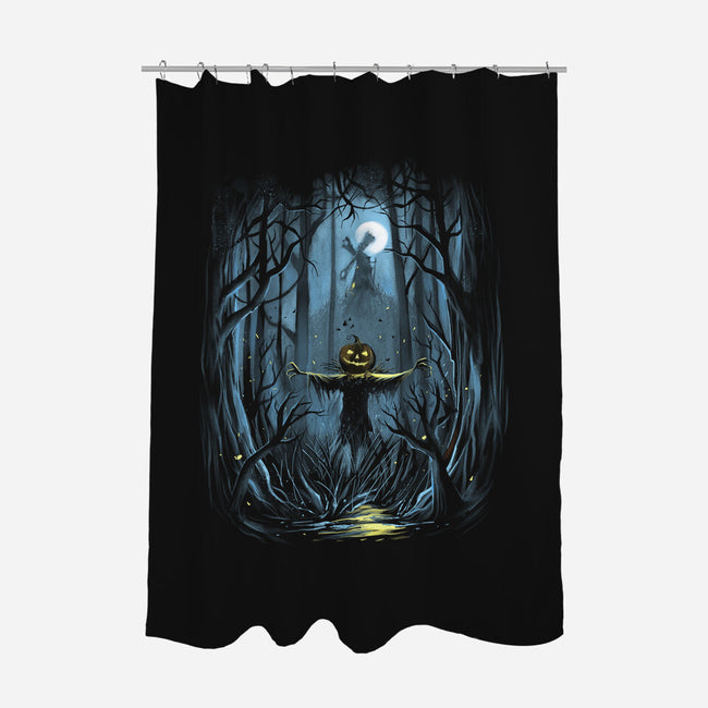 Scarecrow-None-Polyester-Shower Curtain-zascanauta