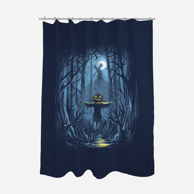 Scarecrow-None-Polyester-Shower Curtain-zascanauta