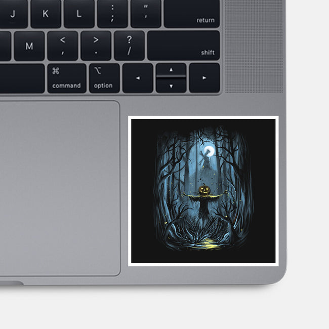 Scarecrow-None-Glossy-Sticker-zascanauta