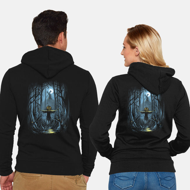 Scarecrow-Unisex-Zip-Up-Sweatshirt-zascanauta