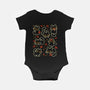 Black Autumn Cats-Baby-Basic-Onesie-xMorfina