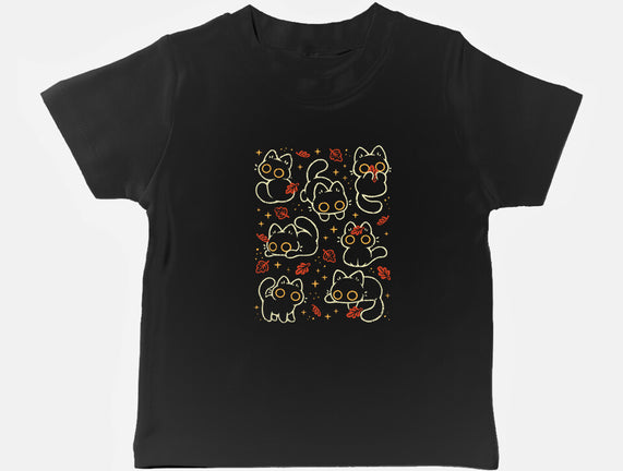Black Autumn Cats