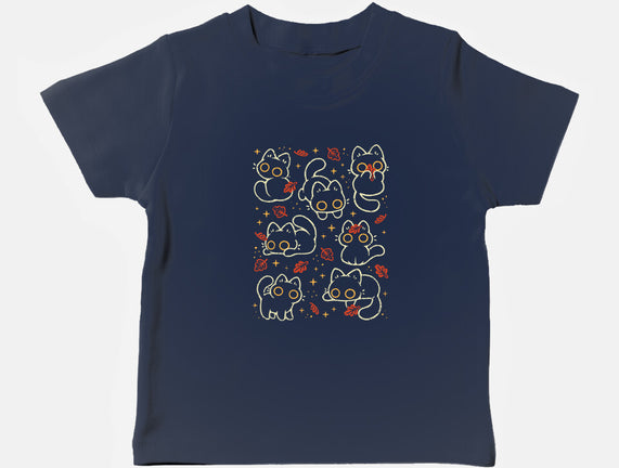 Black Autumn Cats