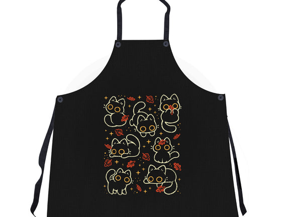 Black Autumn Cats