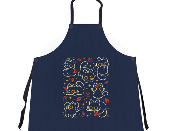 Black Autumn Cats