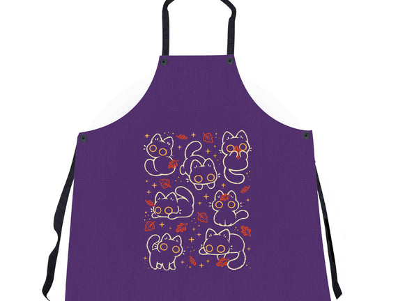 Black Autumn Cats
