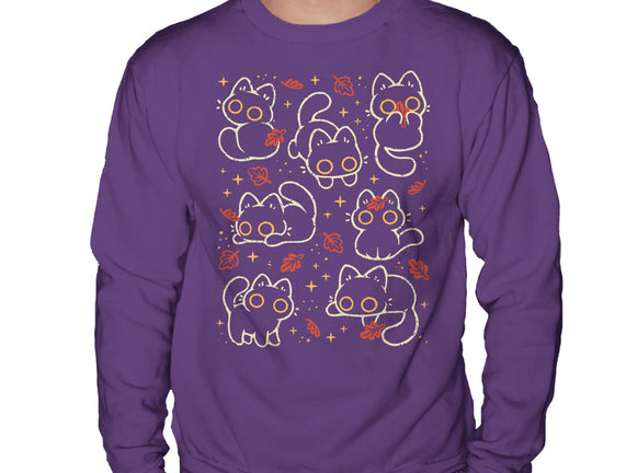 Black Autumn Cats