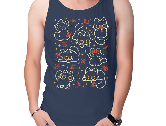 Black Autumn Cats