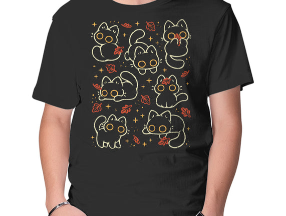 Black Autumn Cats
