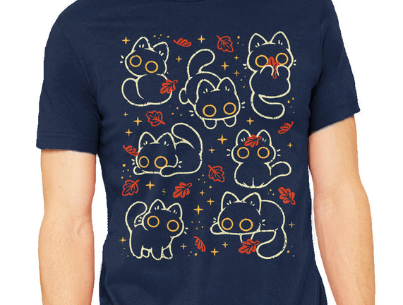 Black Autumn Cats