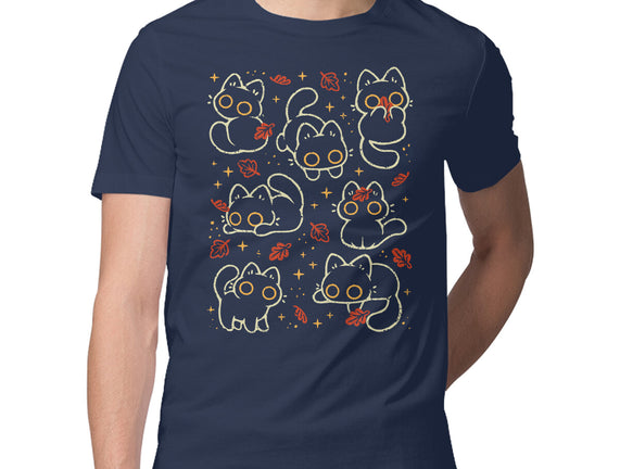 Black Autumn Cats