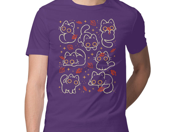 Black Autumn Cats
