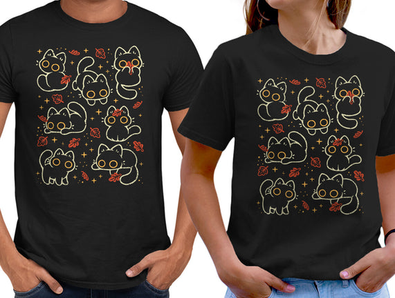 Black Autumn Cats