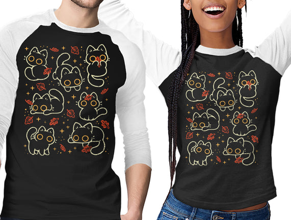 Black Autumn Cats