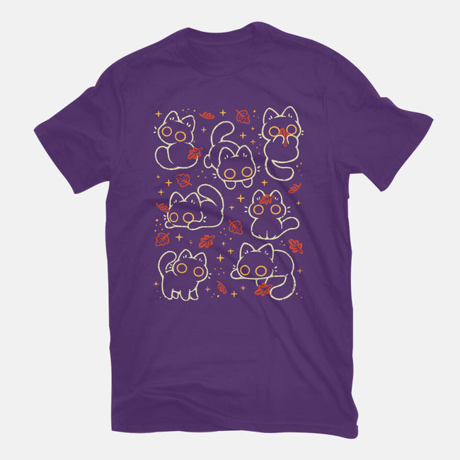 Black Autumn Cats-Mens-Premium-Tee-xMorfina