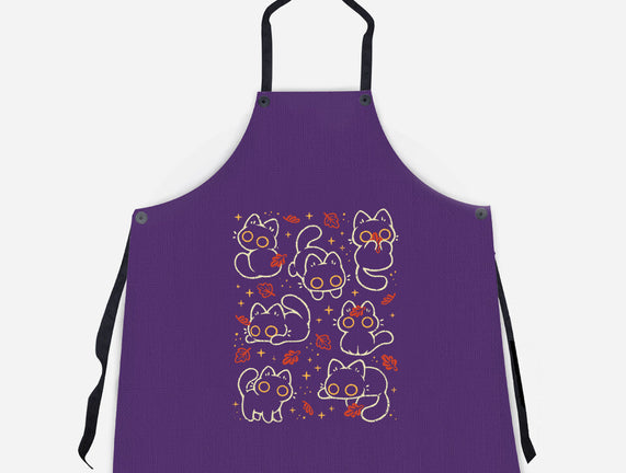 Black Autumn Cats