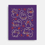 Black Autumn Cats-None-Stretched-Canvas-xMorfina