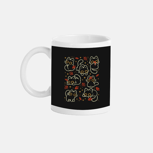 Black Autumn Cats-None-Mug-Drinkware-xMorfina