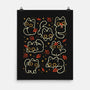 Black Autumn Cats-None-Matte-Poster-xMorfina