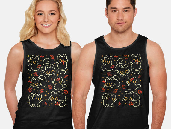 Black Autumn Cats