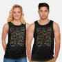 Black Autumn Cats-Unisex-Basic-Tank-xMorfina