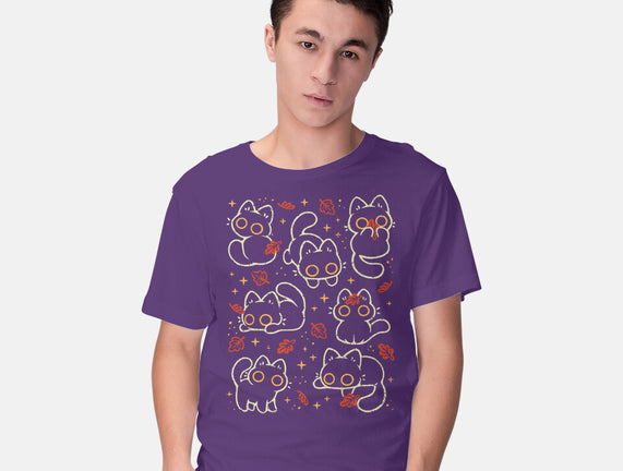 Black Autumn Cats