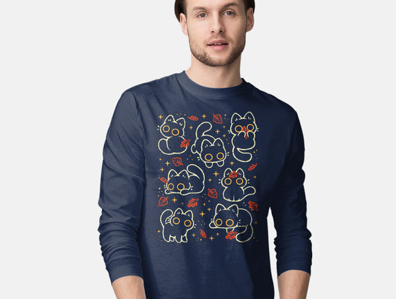 Black Autumn Cats