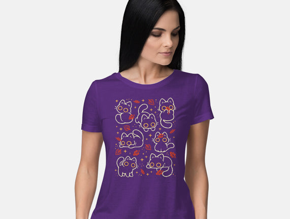 Black Autumn Cats
