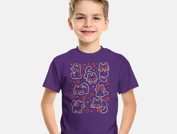 Black Autumn Cats
