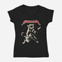 Meowtallicat-Womens-V-Neck-Tee-turborat14