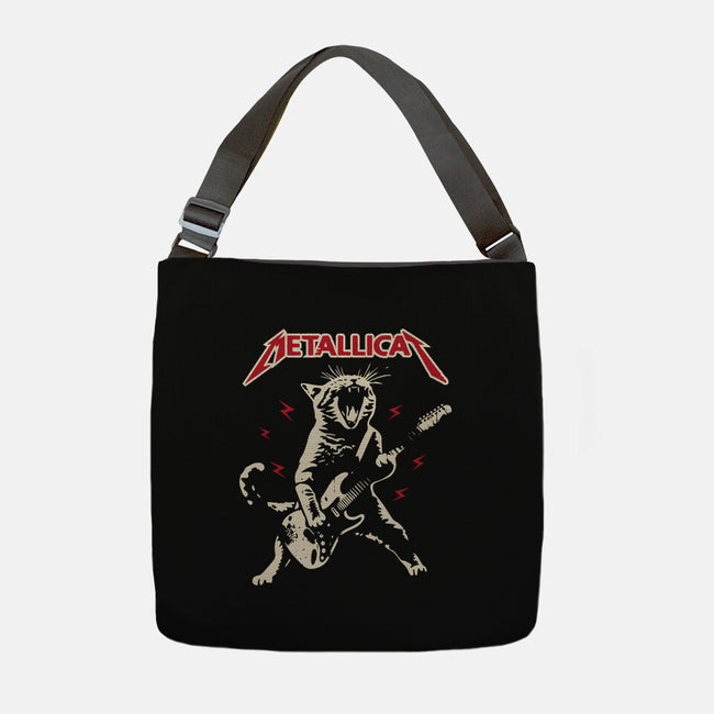 Meowtallicat-None-Adjustable Tote-Bag-turborat14