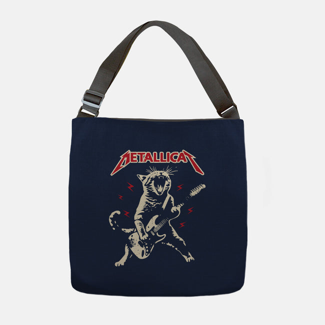 Meowtallicat-None-Adjustable Tote-Bag-turborat14
