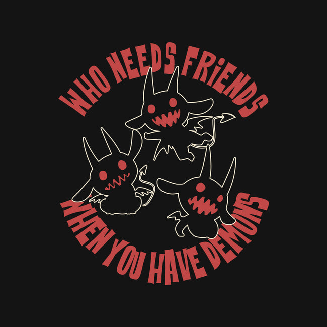 I Have My Own Demons-Womens-Basic-Tee-turborat14