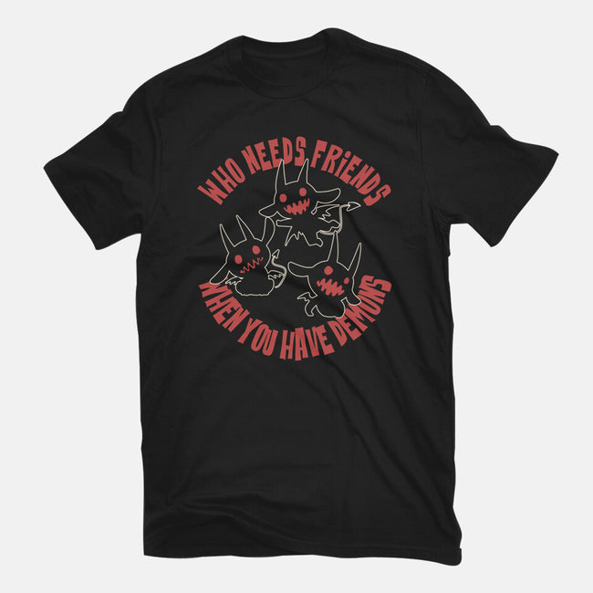 I Have My Own Demons-Womens-Basic-Tee-turborat14