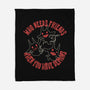 I Have My Own Demons-None-Fleece-Blanket-turborat14
