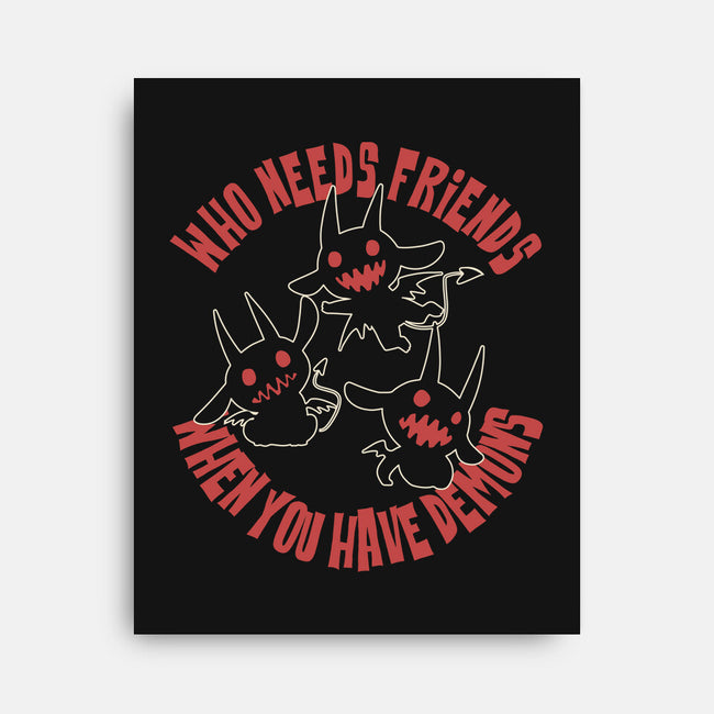 I Have My Own Demons-None-Stretched-Canvas-turborat14