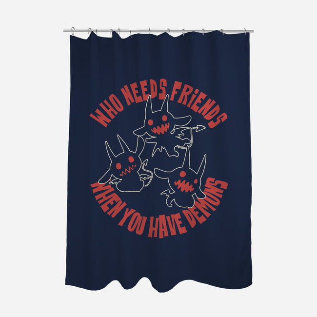 I Have My Own Demons-None-Polyester-Shower Curtain-turborat14