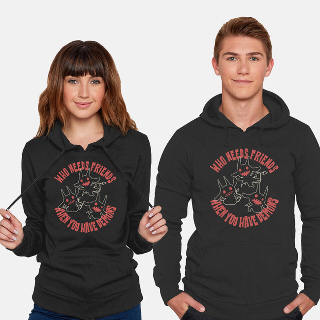I Have My Own Demons-Unisex-Pullover-Sweatshirt-turborat14