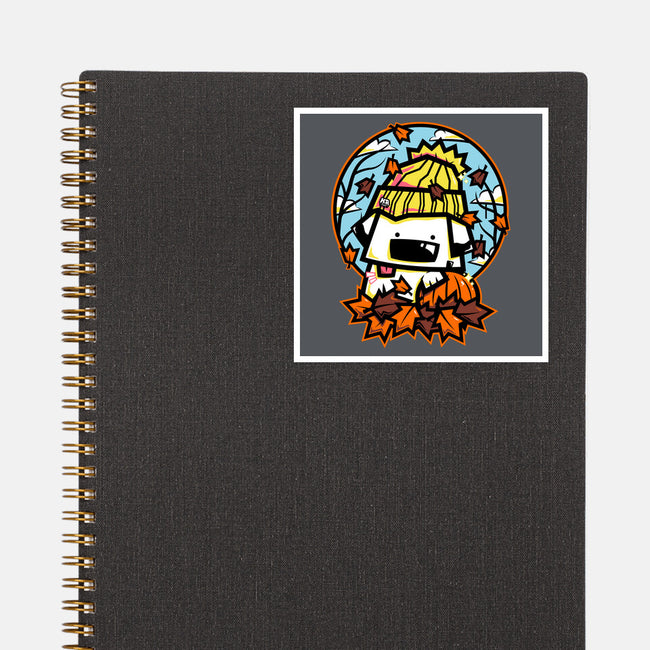 Fall Season Dog-None-Glossy-Sticker-krisren28