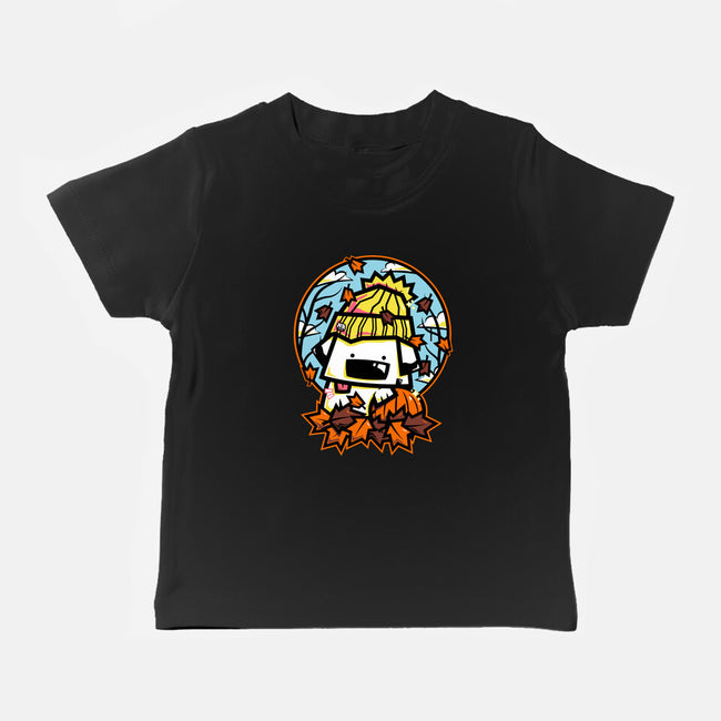 Fall Season Dog-Baby-Basic-Tee-krisren28