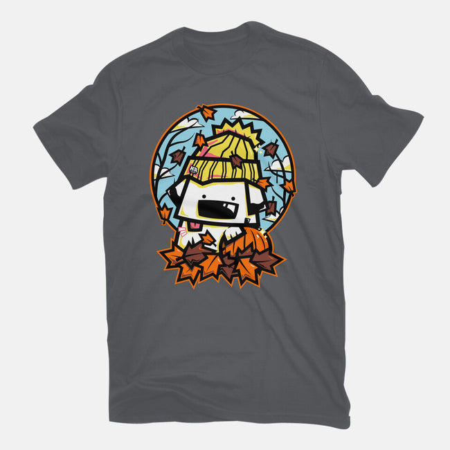 Fall Season Dog-Womens-Fitted-Tee-krisren28