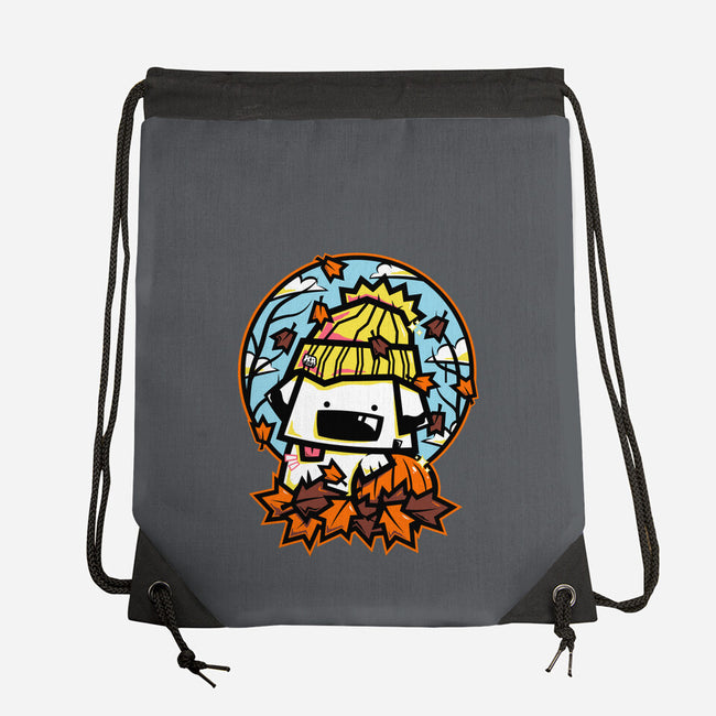 Fall Season Dog-None-Drawstring-Bag-krisren28