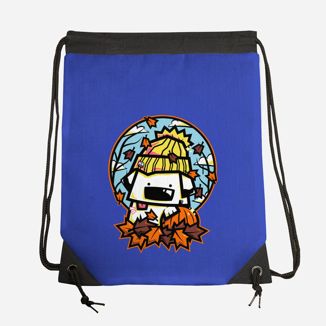 Fall Season Dog-None-Drawstring-Bag-krisren28