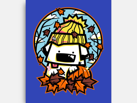 Fall Season Dog