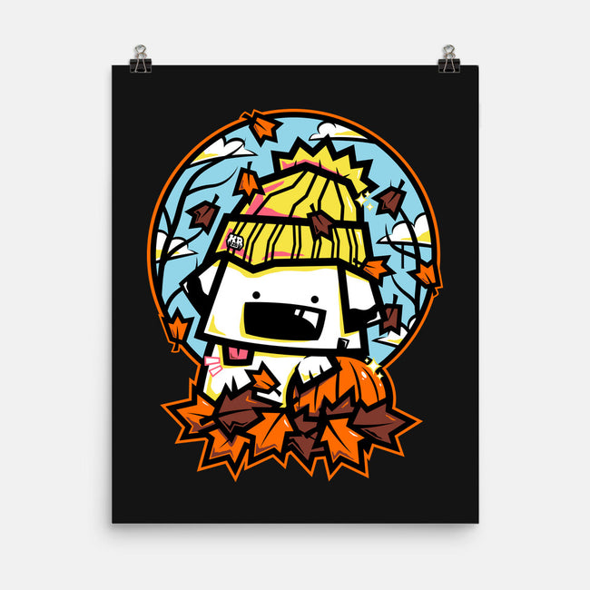 Fall Season Dog-None-Matte-Poster-krisren28