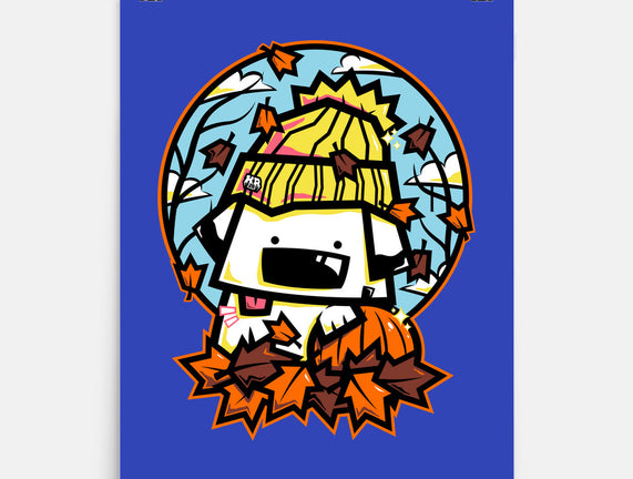 Fall Season Dog