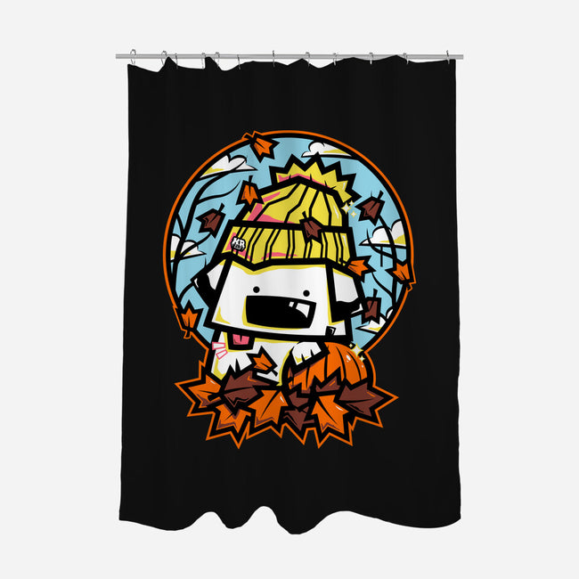 Fall Season Dog-None-Polyester-Shower Curtain-krisren28